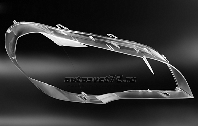 Стекло фары BMW X5, X6 E70 2006-2013 (правое)